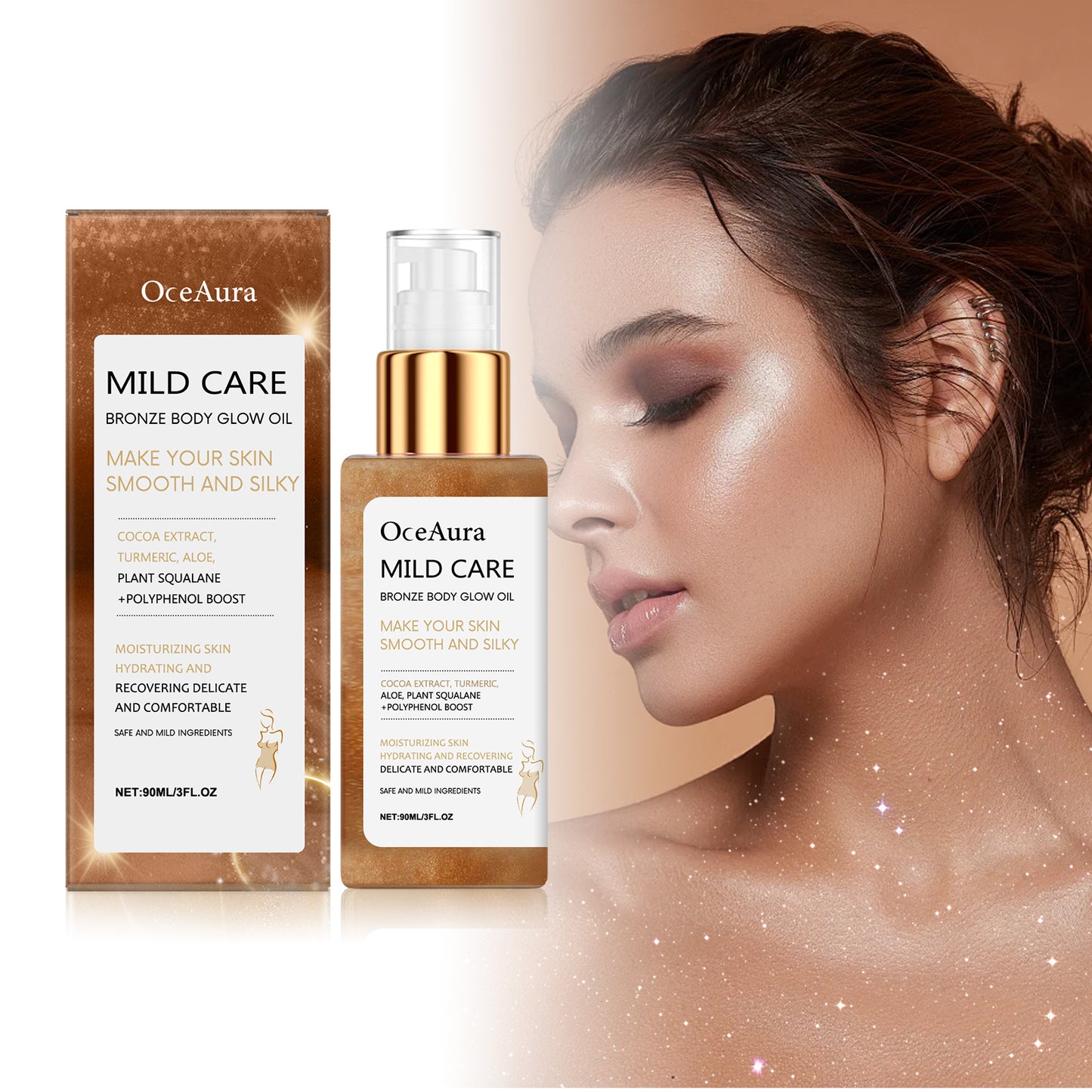 Bronze Body Shimmer Oil